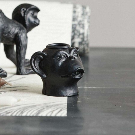Palva Monkey Head Candle Holder from Accessories for the Home 2