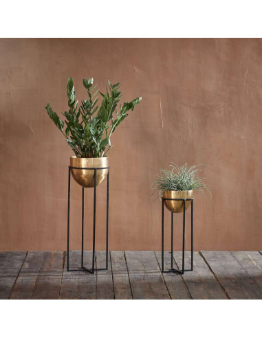 Atsu Brass Planter Stand from Accessories for the Home