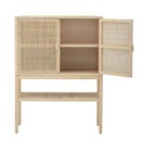 Bloomingville Sanna Rattan and Pine Cabinet from Accessories for the Home