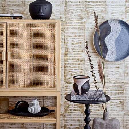 Bloomingville Sanna Rattan and Pine Cabinet from Accessories for the Home 2