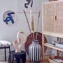 Bloomingville Sanna Rattan and Pine Cabinet from Accessories for the Home