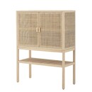 Bloomingville Sanna Rattan and Pine Cabinet from Accessories for the Home