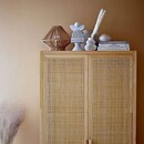 Bloomingville Mariana Pine And Rattan Wardrobe from Accessories for the Home