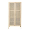 Bloomingville Mariana Pine And Rattan Wardrobe from Accessories for the Home
