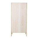 Bloomingville Mariana Pine And Rattan Wardrobe from Accessories for the Home