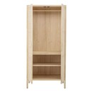 Bloomingville Mariana Pine And Rattan Wardrobe from Accessories for the Home