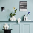 Nordal AVAJI Lower Body Ceramic White Vase from Accessories for the Home