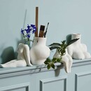 Nordal AVAJI Full Body Sitting Ceramic Vase from Accessories for the Home