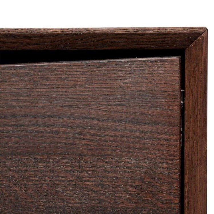 Muubs Wing Smoked Oak Sideboard from Accessories for the Home  Muubs Wing Smoked Oak Sideboard from Accessories for the Home