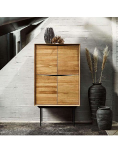Muubs Wing Natural Oak Highboard from Accessories for the Home