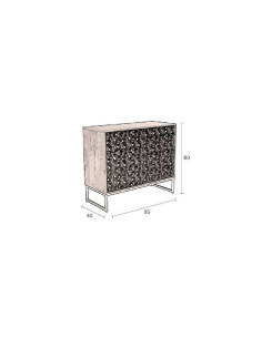 Dutchbone Meena Mango Wood Cabinet from Accessories for the Home