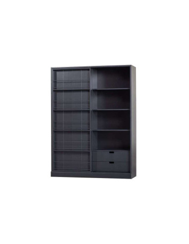 Woood Swing Black Display Cabinet | Accessories for the Home