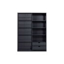 Woood Swing Black Display Cabinet with Sliding Door from Accessories for the Home