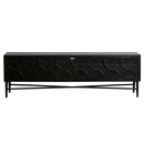 BePureHome Bequest Black Wood Media Cabinet from Accessories for the Home
