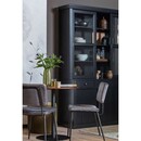 Lagos Black Pine Wood Display Cabinet from Accessories for the Home
