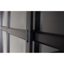 Lagos Black Pine Wood Display Cabinet from Accessories for the Home