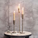 Mbata Antique Brass Candlestick- Small, Medium or Large from Accessories for the Home