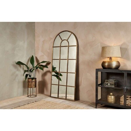 Imoma Brass Floor Standing Mirror from Accessories for the Home 2