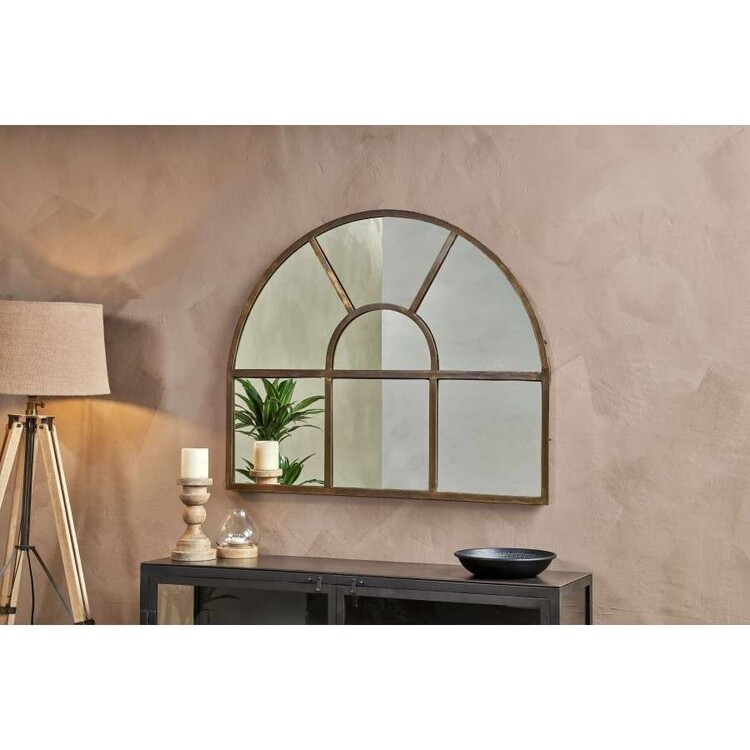 Imoma Brass Overmantel Mirror from Accessories for the Home Imoma Brass Overmantel Mirror from Accessories for the Home