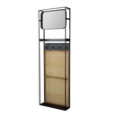Dutchbone Langres Rattan Mirror With Hooks from Accessories for the Home