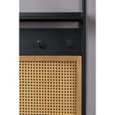 Dutchbone Langres Rattan Mirror With Hooks from Accessories for the Home