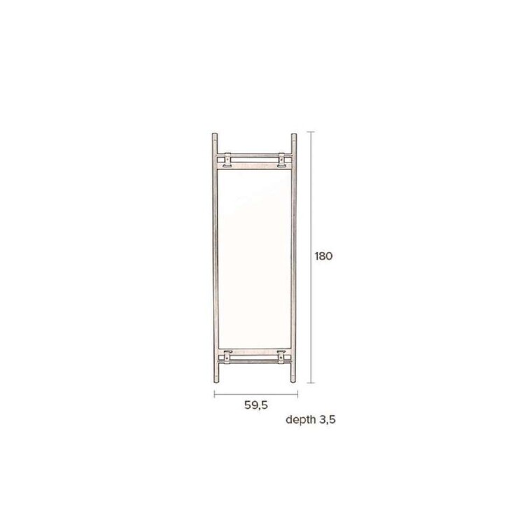 Dutchbone Riva Floorstanding Mirror from Accessories for the Home Dutchbone Riva Floorstanding Mirror from Accessories for the Home