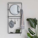 Duco Wall Rack With Mirror from Accessories for the Home