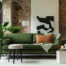 Swyft Model 02 Three Seater Sofa in Velvet from Accessories for the Home