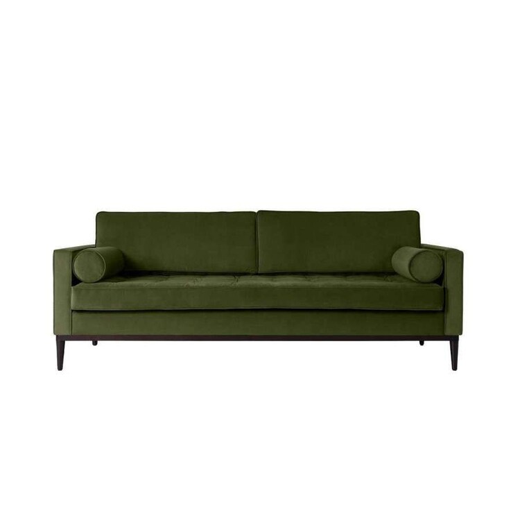 Swyft Model 02 Three Seater Sofa in Velvet from Accessories for the Home Swyft Model 02 Three Seater Sofa in Velvet from Accessories for the Home