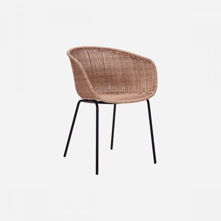 Hapur Wicker Armchair - Natural or Black from Accessories for the Home 2