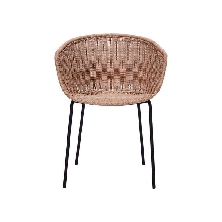 Hapur Wicker Armchair - Natural or Black from Accessories for the Home Hapur Wicker Armchair - Natural or Black from Accessories for the Home