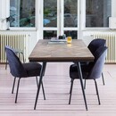Rhombic Recycled Teak Dining Table from Accessories for the Home