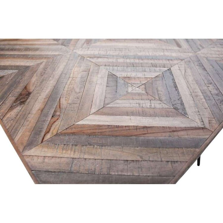 Rhombic Recycled Teak Dining Table from Accessories for the Home Rhombic Recycled Teak Dining Table from Accessories for the Home