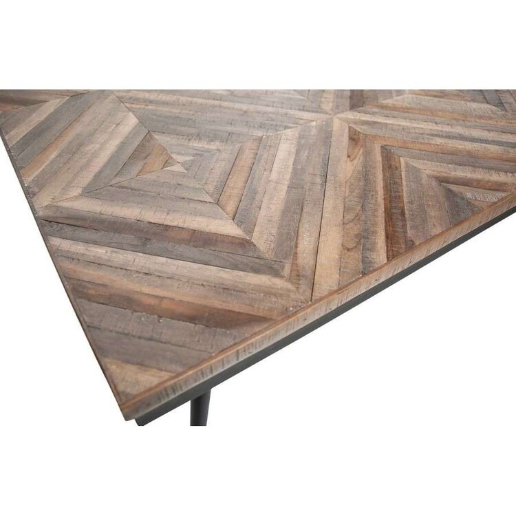 Rhombic Recycled Teak Dining Table from Accessories for the Home