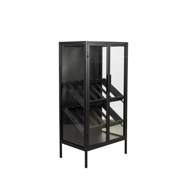 Rob Iron Wine Cabinet from Accessories for the Home Rob Iron Wine Cabinet from Accessories for the Home