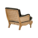 Abe Deconstructed Velvet Armchair in Moss Green from Accessories for the Home