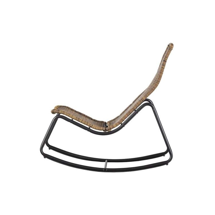 Side view of Tom Rattan Rocking Chair from Accessories for the Home