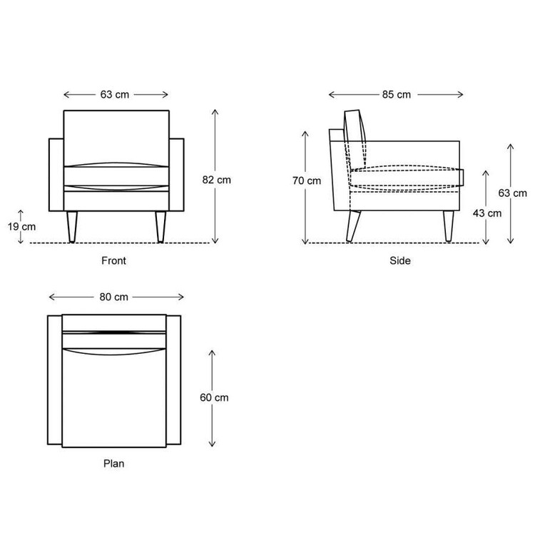 Swyft Model 01 Armchair in Linen from Accessories for the Home Swyft Model 01 Armchair in Linen from Accessories for the Home