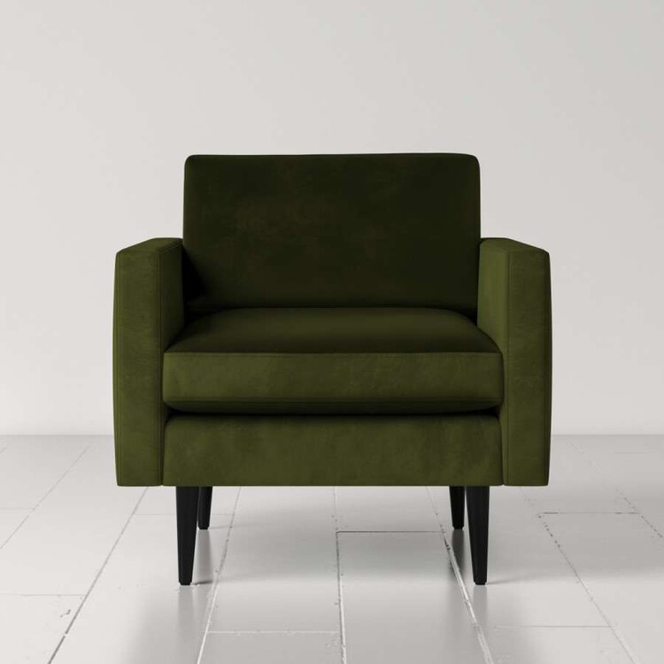 Swyft Model 01 Armchair in Velvet from Accessories for the Home