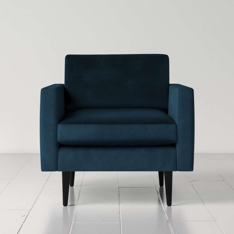 Swyft Model 01 Armchair in Velvet from Accessories for the Home