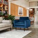 Swyft Model 01 Armchair in Velvet from Accessories for the Home