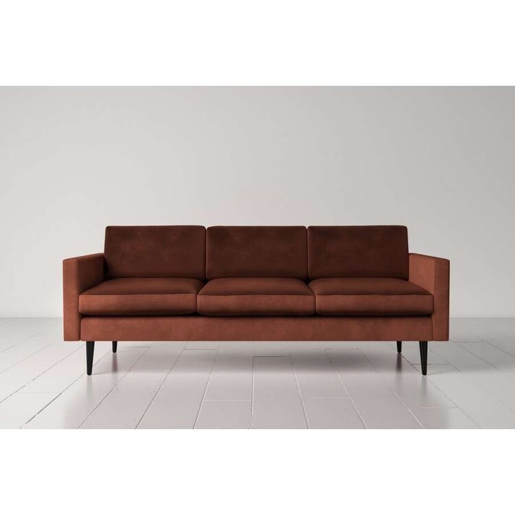 Swyft Model 01 Three Seater Sofa in Velvet from Accessories for the Home