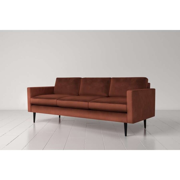 Swyft Model 01 Three Seater Sofa in Velvet from Accessories for the Home