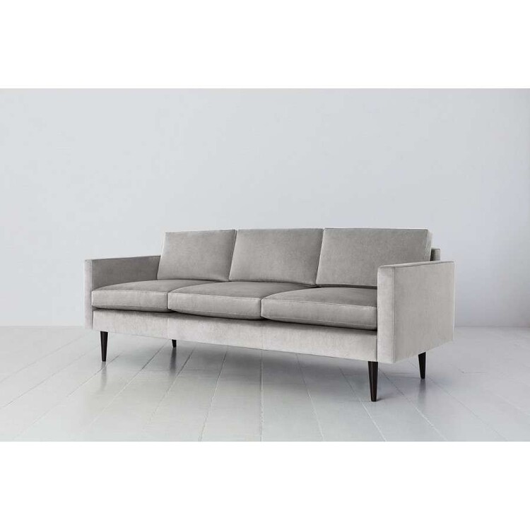 Swyft Model 01 Three Seater Sofa in Velvet from Accessories for the Home Swyft Model 01 Three Seater Sofa in Velvet from Accessories for the Home