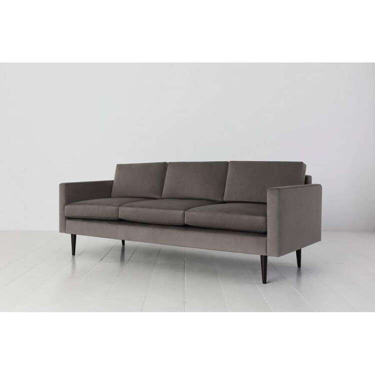 Swyft Model 01 Three Seater Sofa in Velvet from Accessories for the Home Swyft Model 01 Three Seater Sofa in Velvet from Accessories for the Home