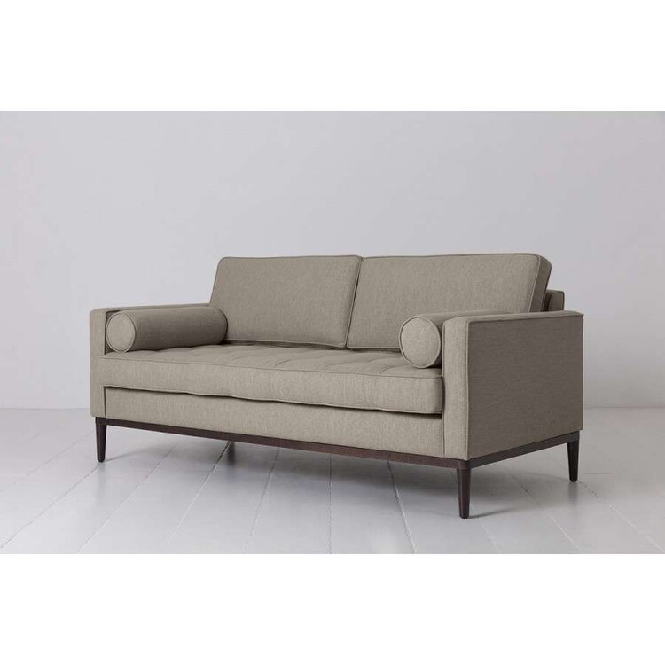 Swyft Model 02 Two Seater Sofa in Linen from Accessories for the Home Swyft Model 02 Two Seater Sofa in Linen from Accessories for the Home