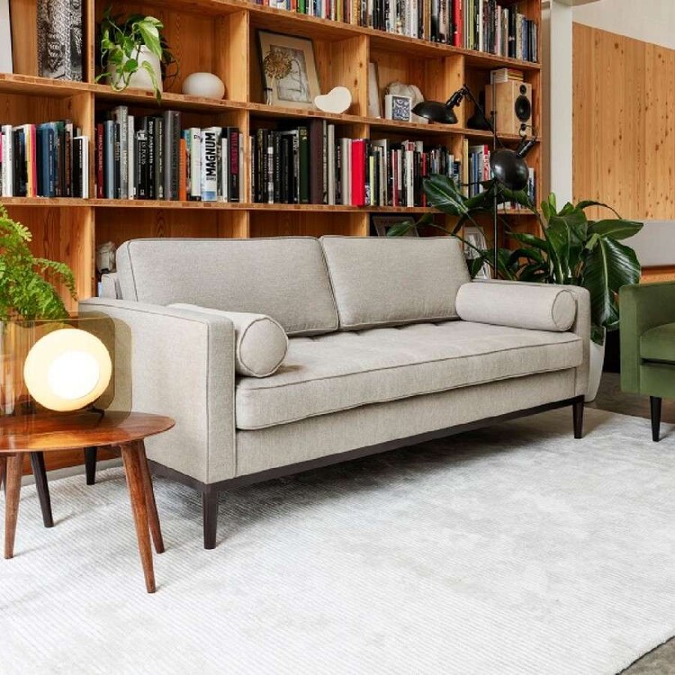 Swyft Model 02 Two Seater Sofa in Linen from Accessories for the Home Swyft Model 02 Two Seater Sofa in Linen from Accessories for the Home