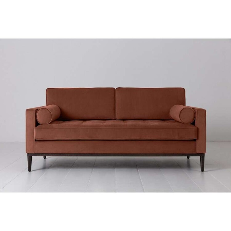 Swyft Model 02 Two Seater Sofa in Velvet from Accessories for the Home