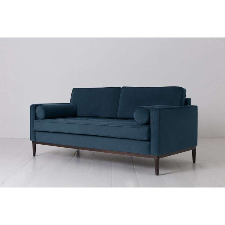 Swyft Model 02 Two Seater Sofa in Velvet from Accessories for the Home Swyft Model 02 Two Seater Sofa in Velvet from Accessories for the Home