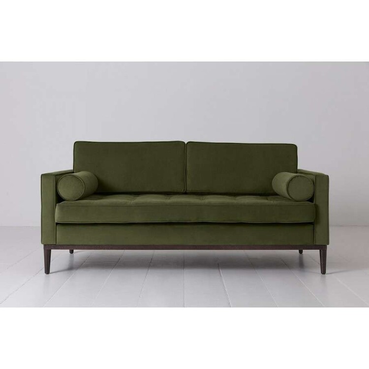 Swyft Model 02 Two Seater Sofa in Velvet from Accessories for the Home Swyft Model 02 Two Seater Sofa in Velvet from Accessories for the Home